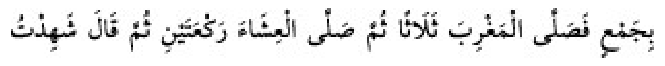 Texto árabe del hadiz de Sunan Abu Dawud