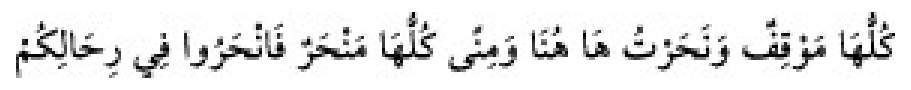 Texto árabe del hadiz de Sunan Abu Dawud