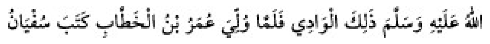 Texto árabe del hadiz de Sunan Abū Dāwūd