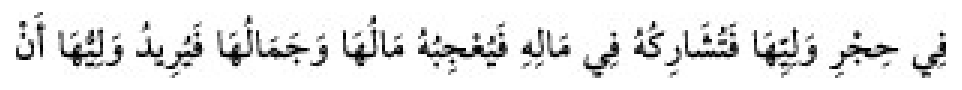 Texto árabe del hadiz de Sunan Abū Dāwūd