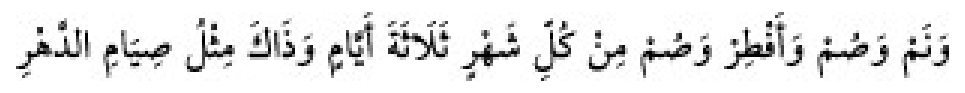 Texto árabe del hadiz de Sunan Abu Dawud