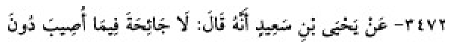 Texto árabe del hadiz de Sunan Abū Dāwūd
