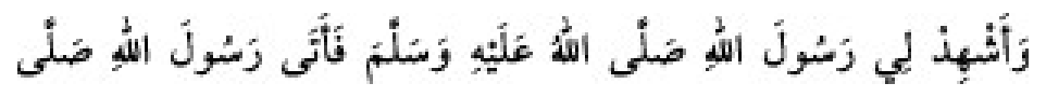 Texto árabe del hadiz de Sunan Abū Dāwūd