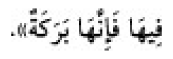 Texto árabe del hadiz de Sunan Abu Dawud