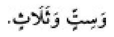 Texto árabe del hadiz de Sunan Abu Dawud