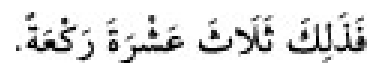 Texto árabe del hadiz de Sunan Abu Dawud