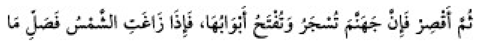Texto árabe del hadiz de Sunan Abu Dawud
