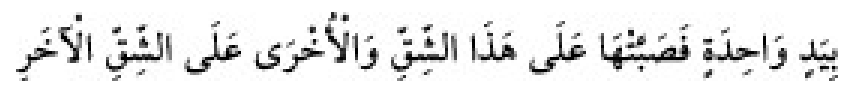 Texto árabe del hadiz Sunan Abu Dawud