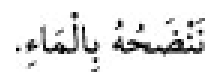 Texto árabe del hadiz de Sunan Abū Dāwūd