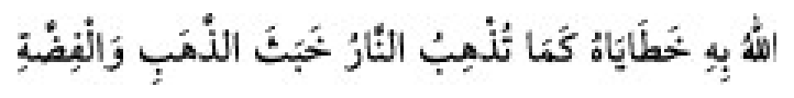 Texto árabe del hadiz de Sunan Abu Dawud