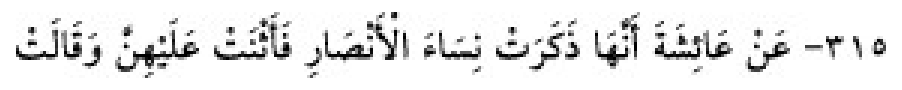 Texto árabe del hadiz de Sunan Abu Dawud
