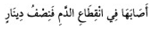 Texto árabe del hadiz de Sunan Abū Dāwūd