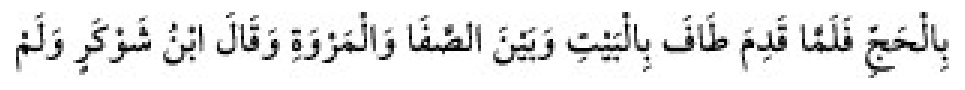 Texto árabe del hadiz de Sunan Abu Dawud