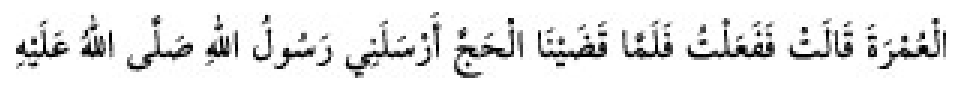 Texto árabe del hadiz de Sunan Abu Dawud