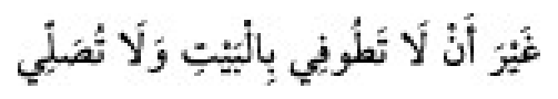 Texto árabe del hadiz de Sunan Abu Dawud