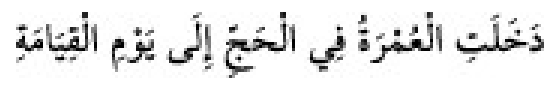 Texto árabe del hadiz de Sunan Abu Dawud