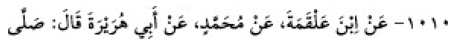 Sünen-i Ebû Dâvûd Arabic hadith text