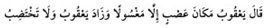 Texto árabe del hadiz de Sunan Abū Dāwūd