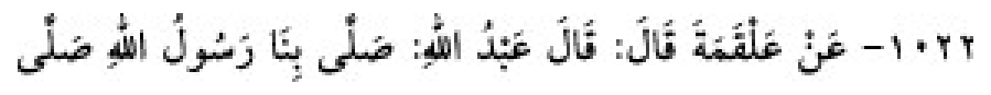 Texto árabe del hadiz de Sunan Abū Dāwūd