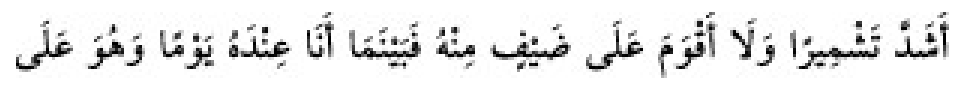 Texto árabe del hadiz de Sunan Abu Dawud