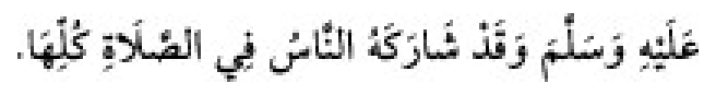 Texto árabe del hadiz de Sunan Abu Dawud