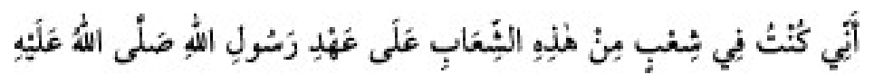 Texto árabe del hadiz de Sunan Abu Dawud