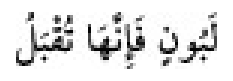 Texto árabe del hadiz de Sunan Abu Dawud