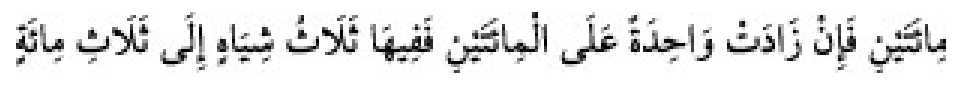 Texto árabe del hadiz de Sunan Abu Dawud