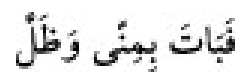 Texto árabe del hadiz de Sunan Abū Dāwūd