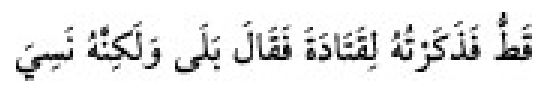 Texto árabe del hadiz de Sunan Abū Dāwūd