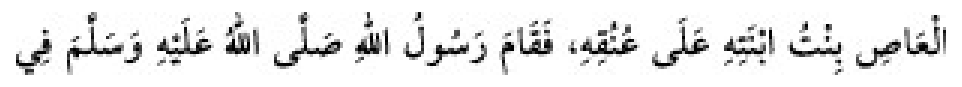 Texto árabe del hadiz de Sunan Abu Dawud