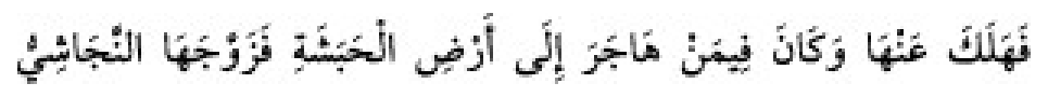 Texto árabe del hadiz de Sunan Abū Dāwūd