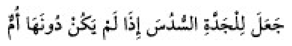 Texto árabe del hadiz de Sunan Abū Dāwūd