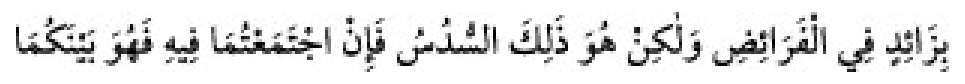 Texto árabe del hadiz de Sunan Abū Dāwūd