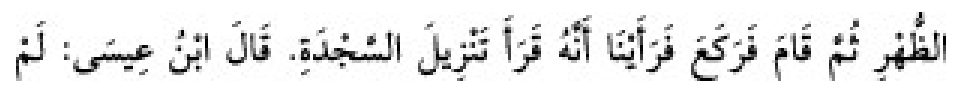 Texto árabe del hadiz de Sunan Abū Dāwūd