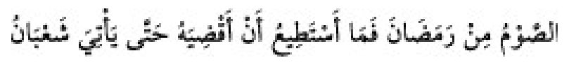 Texto árabe del hadiz de Sunan Abū Dāwūd