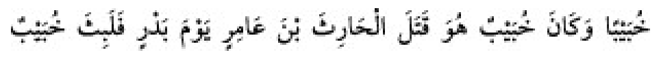 Texto árabe del hadiz de Sunan Abū Dāwūd