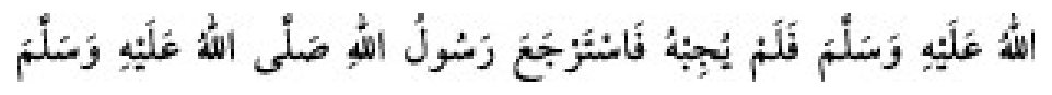 Texto árabe del hadiz de Sunan Abū Dāwūd
