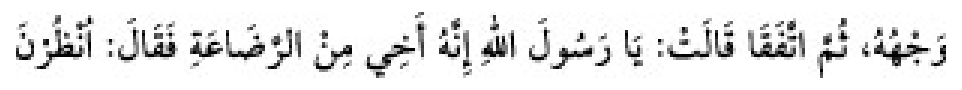 Texto árabe del hadiz de Sunan Abū Dāwūd