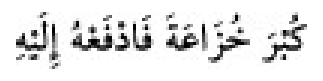 Texto árabe del hadiz de Sunan Abu Dawud