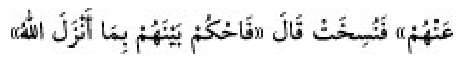 Texto árabe del hadiz de Sunan Abū Dāwūd